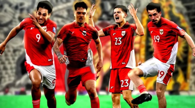 Para pemain naturalisasi Timnas Indonesia. [Instagram]